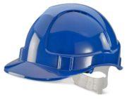 economy blue helmet