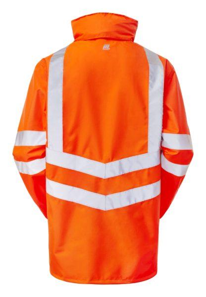 pulsar orange high vis padded storm coat