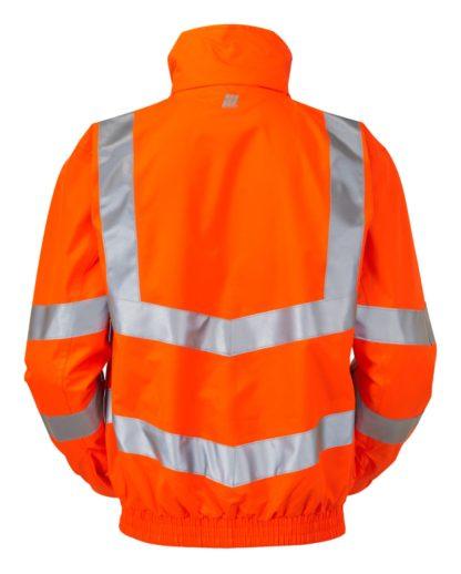 pulsar orange hi vis unlined bomber jacket