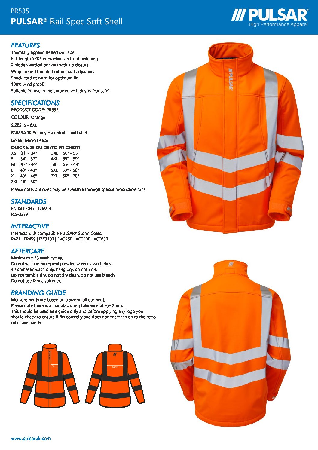pulsarail softshell jacket