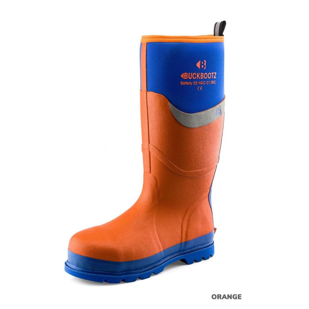 BBZ6000 - Buckler Buckbootz Full Safety Wellingtons Neoprene Lined ...